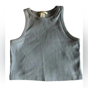 H&M Ribbed Crop Top - Size Small